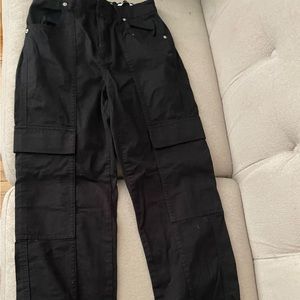 Black Cargo Pants